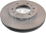 2X Febi Bilstein Disco Freno 170039 Anteriore Per Ford Ranger (Tke) 61Mm 10 99Kg