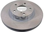 2X Disco Freno Febi Bilstein 170758 Anteriore Per Subaru Impreza Notchback (Gd)