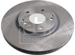 2X Disco Freno Febi Bilstein 170698 Anteriore Per Ssangyong Tivoli Suv 37Mm 7 00Kg