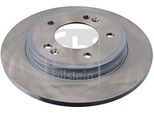2X Disco Freno Posteriore Febi Bilstein 108681 Per Hyundai Ioniq (Ae) 32Mm 3 43Kg