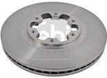 2X Disco Freno Febi Bilstein 170741 Anteriore Per Nissan Terrano Ii (R20) 40 2Mm