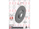 2X Disco Freno Zimmermann 450.5212.52 Per Land Rover Range Rover Sport (L320)