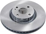 2X Disco Freno Febi Bilstein 170731 Anteriore Per Fiat 124 Spider (348_) 44Mm 280Mm
