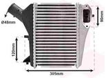 Van Wezel Intercooler Articolo: 25014702