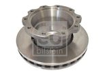 2X Disco Freno Febi Bilstein 26095 Anteriore 150Mm 31 33Kg 378Mm