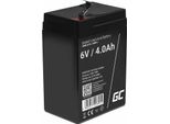 Green Cell AGM15 Ups Battery Sealed Lead Acid (Vrla) 6 V 4 Ah