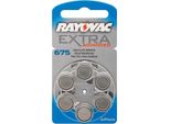Rayovac Extra Advanced PR44 / 675 - Pile A Bottone Per Apparecchi Acustici In Zinco-Aria, 1,4 V