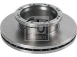 2X Febi Bilstein Disco Freno 104222 Anteriore Per Man Tga Tgm I Tgs I Tgx I 119Mm