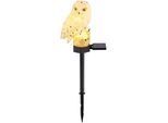 Globo Luce Solare Luce Solare Led 0,06W Bianco Caldo IP44 Nero, Plastica 44Cm 33874