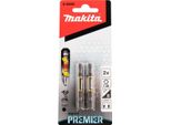 Makita Impact Premier Bits T25 50 Mm T25 - 50 Mm - 1/4" - 2 Pz."