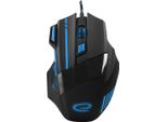 Esperanza EGM201B Mouse Destro Da Gioco Usb Type-A Ottico 2400 Dpi