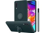 Cadorabo Custodia Per Samsung Galaxy A70 / A70S Custodia Protettiva In Verde Custodia Per Cellulare Tpu Custodia Cover