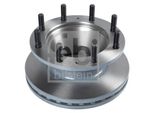2X Febi Bilstein Disco Freno 105773 Anteriore Per MERCEDES-BENZ Glk (X204)