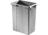 Cestino Interno Hailo 1080369 Grigio Chiaro 40 Litri 415 X 285 X 500 Mm