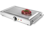 Teppinox M1500 – Griglia Elettrica In Acciaio Inossidabile Germany (Piastra Elettrica, Teppanyaki, Griglia Da Tavolo Con Regolazione Precisa Della Temperatura Fino A 250 Gradi)
