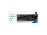 Mediarange Tastatur Usb 2.0 Kabelgebunden Qwertz Gr Schwarz