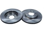 2X Maxgear Disco Freno 19-2517 Per Honda Jazz Ii Hatchback (Gd_ GE3 GE2)