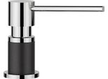 Blanco Lato Distributore Di Detersivi Silgranit-Look Bicolore Antracite/Cromo