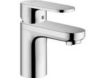 Hansgrohe Vernis Blend Mitigeur Monocommandé Pour Lavabo 70 Avec Alimentation En Eau IsoléE Et Vidage à Tirette Chrome, Saillie 89 Mm, 71570000, 71570000