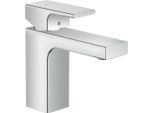 Hansgrohe Vernis Shape Mitigeur Monocommande Pour Lavabo 100 Avec Vidage à Tirette En MéTal, Chromé, 71568000, 71568000