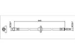 Metzger 4112083 Tubo Freno Anteriore Sinistro Anteriore Destro Per Bmw X3 (G01, F97) X4 (G02, F98)