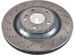 2X Disco Freno Posteriore Febi Bilstein 174736 Per MERCEDES-BENZ Sl (R231)