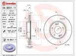 2X Disco Freno Brembo 09.B551.11 Per Hyundai Ix35 (Lm El Elh) Per Kia Optima