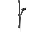 Hansgrohe Pulsify Select S Set De Douche 105, Ecosmart, 3Jet Relaxation, Barre De Douche 650Mm Incluse, 24161670, 24161670