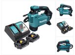 Compressore A Batteria Makita Dmp 181 Ra 18 V 11,1 Bar + 2X Batteria Ricaricabile 2,0 Ah + Caricabatterie