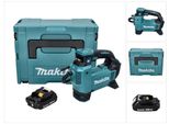 Compressore A Batteria Makita Dmp 181 A1J 18 V 11,1 Bar + 1X Batteria Ricaricabile 2,0 Ah + Makpac - Senza Caricabatterie
