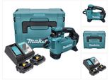 Compressore A Batteria Makita Dmp 181 Raj 18 V 11,1 Bar + 2X Batteria Ricaricabile 2,0 Ah + Caricabatterie + Makpac