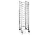 Carrello Portavassoi Per 12 Vassoi 45,5 X 35,5 Cm Acciaio Inox 16 Kg