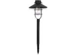 Grundig Lampada Solare Da Giardino - 21,8 X 21,8 X 64 Cm - Illuminazione Da Giardino - Illuminazione A Led - Ricarica A Energia Solare