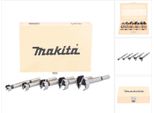 Makita D-47363 Set Di Punte Forstner 15 - 35 Mm 5 Pz. Gambo Tondo Per Legno
