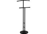 Bremermann, Appendiabiti, Portavalori, Altezza 114,5 Cm, Nero