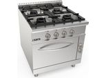 Cucina A Gas Saro + Forno Elettrico 4 Fuochi Modello Lq / Cug4Ne