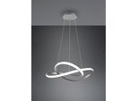 Lampada A Sospensione Led Course Argento Rl R32051407