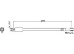 Tubo Freno Posteriore 299Mm Metzger Per Audi Q7 (4MB)