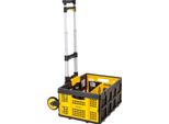 Stanley By Black & Decker Stanley Camioncino Pieghevole Da 60 Kg E Cesto Pieghevole Da 25 Kg SXWTD-509 Carico Utile (Max.):