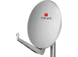 Specchio Triax Alu Sat, Fesat 100 Hq, 97X104 Cm, Grigio Chiaro Ral 7035