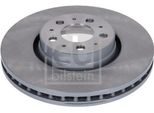 2X Disco Freno Febi Bilstein 43926 Anteriore Per Volvo XC90 I (275) S60 I (384)