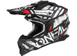 2SRS Casco Glitch V.23 Nero/Bianco, Taglia: M