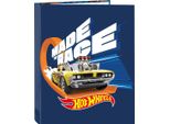 Raccoglitore Ad Anelli Hot Wheels Speed Club Arancione Blu Navy A4 (26,5 X 33 X 4 Cm)