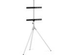 One For All 65 Stand Tv Stand Metal Cool White - Supporto Tv Regolabile In Altezza (81,3 Cm (32) - 165,1 Cm (65)