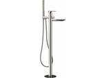Sapho Spy - Miscelatore Da Pavimento Per Vasca Con Corpo, Cromo PY21