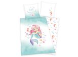 Set Di Biancheria Da Letto Mermaid 80 X 80 Cm / 135 X 200 Cm 100% Cotone