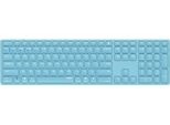 Rapoo E9800M Tastatur Rf Wireless + Bluetooth Qwertz Deutsch Blau (00220286)