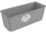 Fioriera Autoinnaffiante Stefanplast 3872950 Grigio Plastica 18 X 16 X 49 Cm