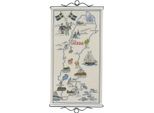 Set Punto Croce Permin "Svezia"", Schema Per Il Conteggio, 30X55Cm, 70-0909"