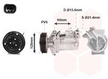 Van Wezel 4300K495 Climatizzatore Compressore Climatizzatore Pag 46 R134A Per Dacia Duster Sandero Ii Lodgy (Js) Dokker Kombi (Ke) Logan Mcv Ii Dokker Express